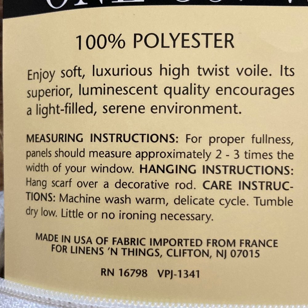 Linens-N-Things Panel Scarf - Picture 7 of 7